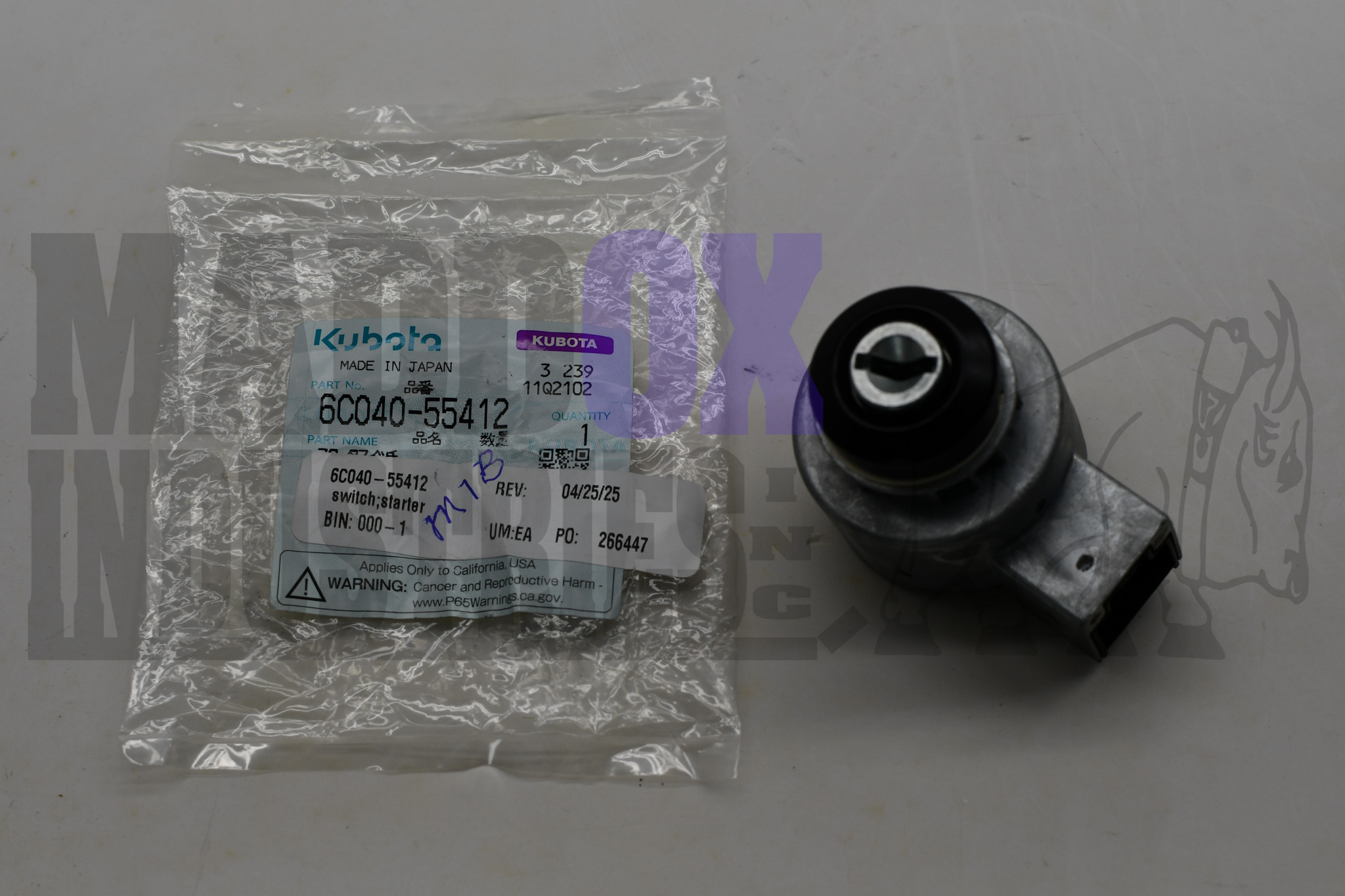 Kubota 6C040-55412 Water Separator